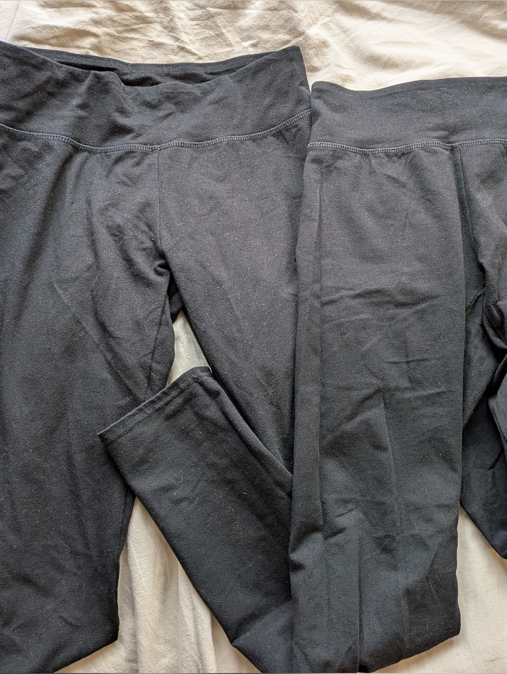 2x Aerie Cotton Black Leggings